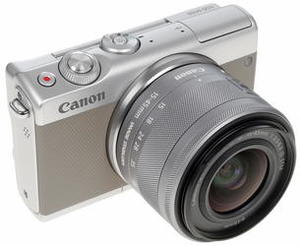 Цифровой фотоаппарат Canon EOS M100 Kit 15-45mm IS STM серебристый