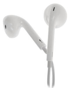 Наушники с микрофоном Apple EarPods с разъёмом Lightning Copi белые