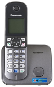 Телефон беспроводной (DECT) Panasonic KX-TG6811RUM
