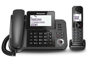 Телефон беспроводной (DECT) Panasonic KX-TGF320RUM
