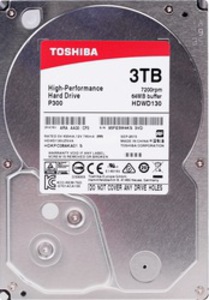 Жесткий диск 3 Тб Жесткий диск Toshiba P300 [HDWD130UZSVA]