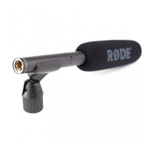 RODE NTG-2, микрофон-пушка, конденсаторный, XLR разъем, питание фантомное или от батареи
