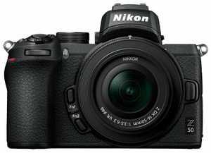 Цифровой фотоаппарат Nikon Z50 Kit Nikkor Z DX 16-50mm F3.5-6.3 VR, черный