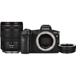 Цифровой фотоаппарат Canon EOS R Kit RF 24-105mm F4L IS USM + Adapter EF-EOS R (