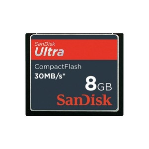 Карта памяти 8Gb Sandisk Ultra Compact Flash 30 Mb/s